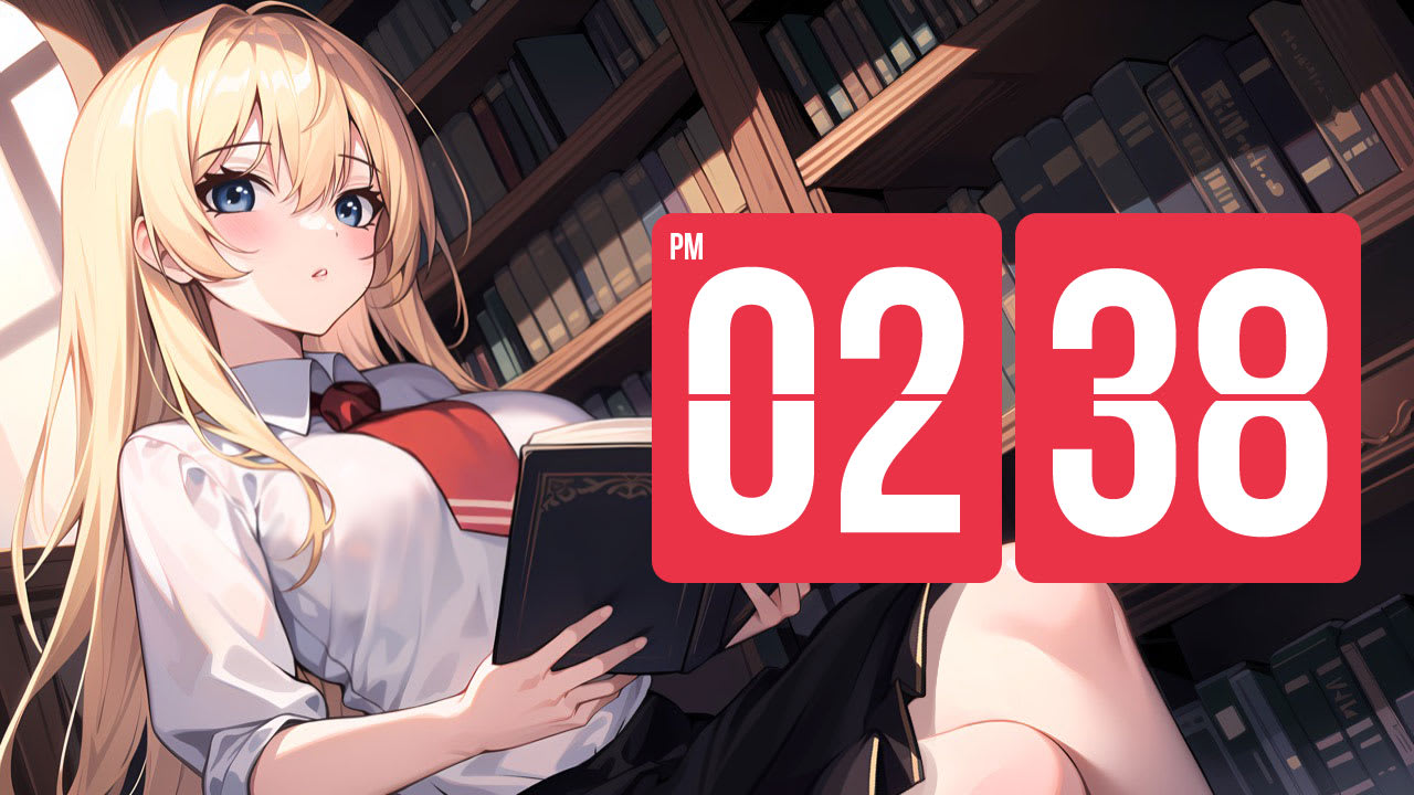 Anime Clock 6
