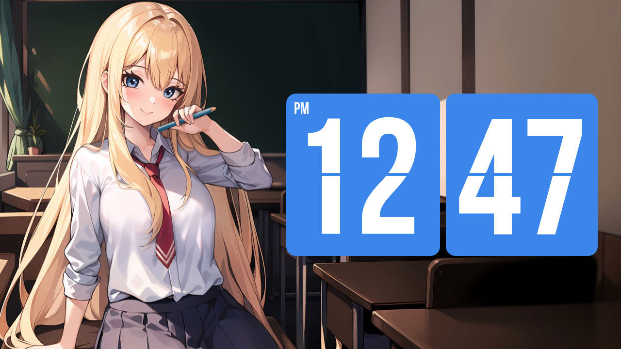 Anime Clock 3