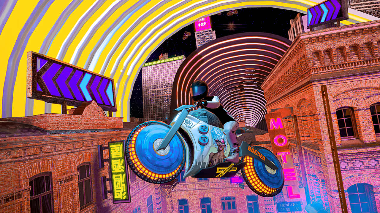 Moto Racer 2044 Game Simulator 7
