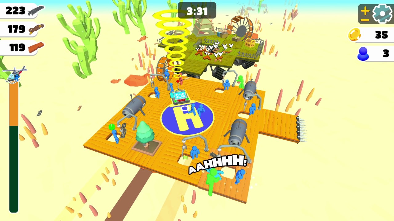 Zombie Raft 3