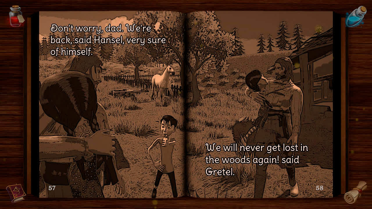Hansel and Gretel: Interactive Book 7