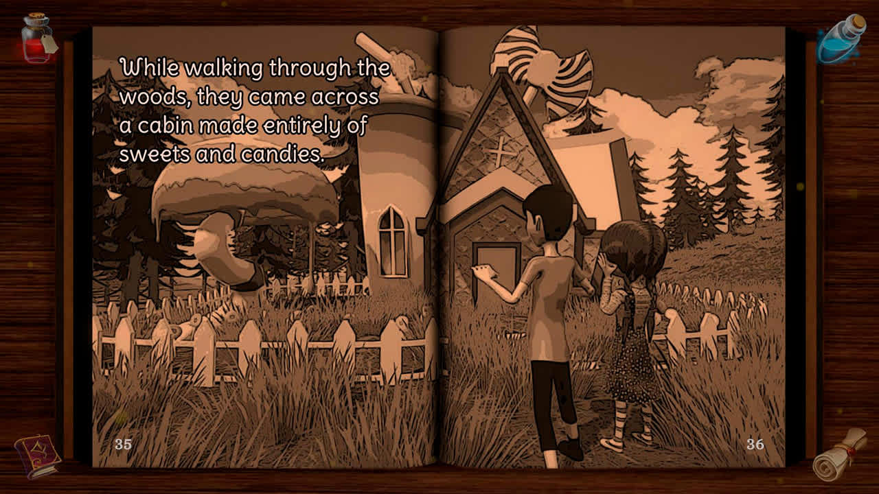 Hansel and Gretel: Interactive Book 5