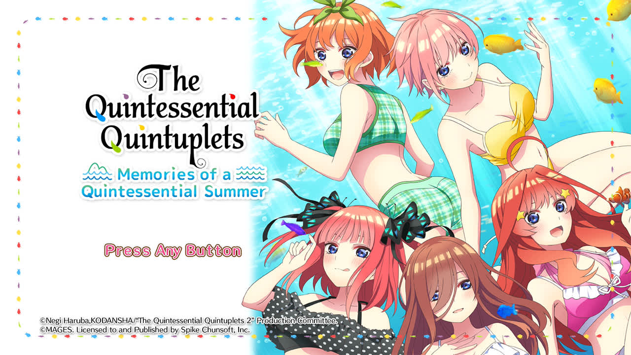 The Quintessential Quintuplets - Memories of a Quintessential Summer 3
