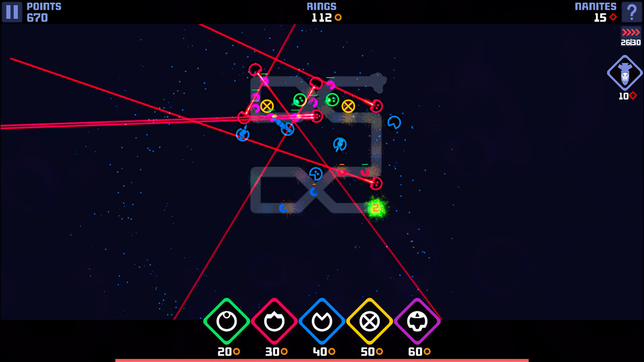 Colony Defense - The Ultimate Minimalist Tower Base Defense Game 2