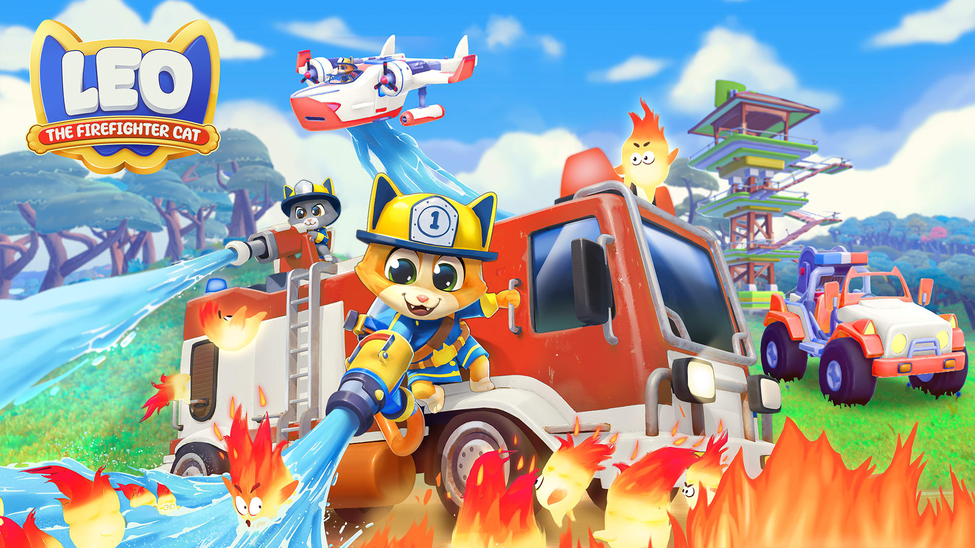 Leo: The Firefighter Cat 1