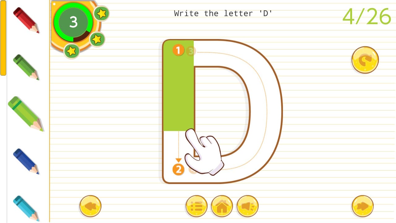 English Tracing Book 7