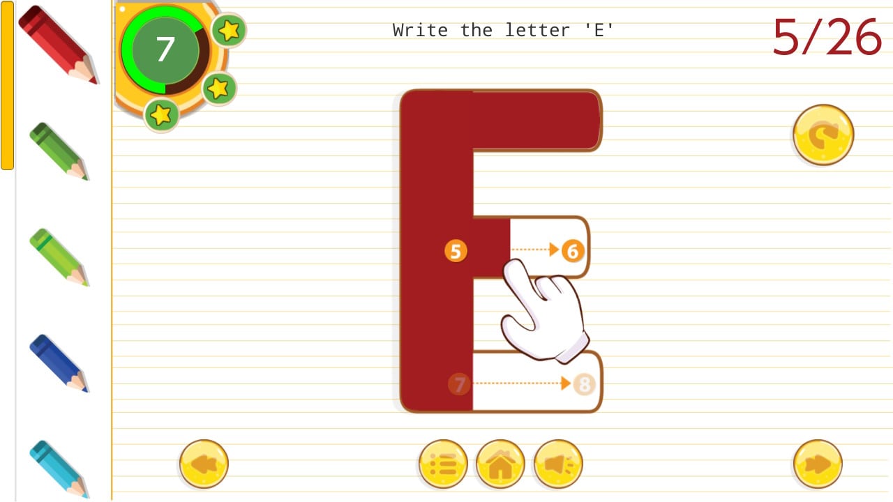 English Tracing Book 6