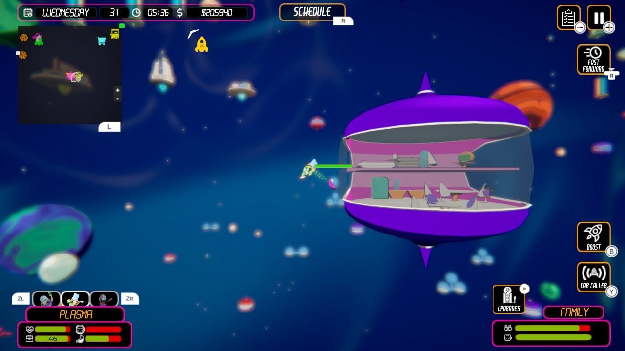 Space Routine 8