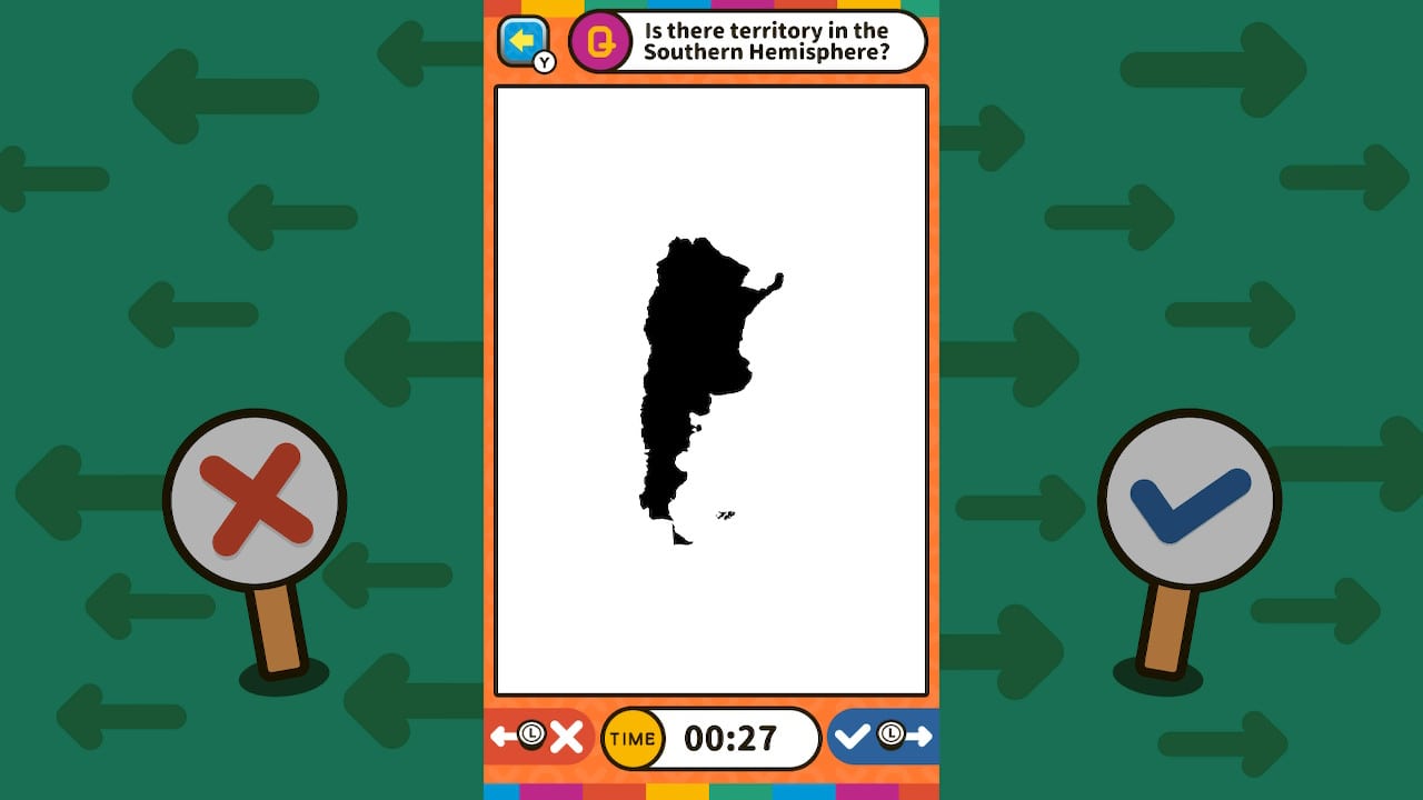 Swipe Right or Left Geography Binary Quiz 5