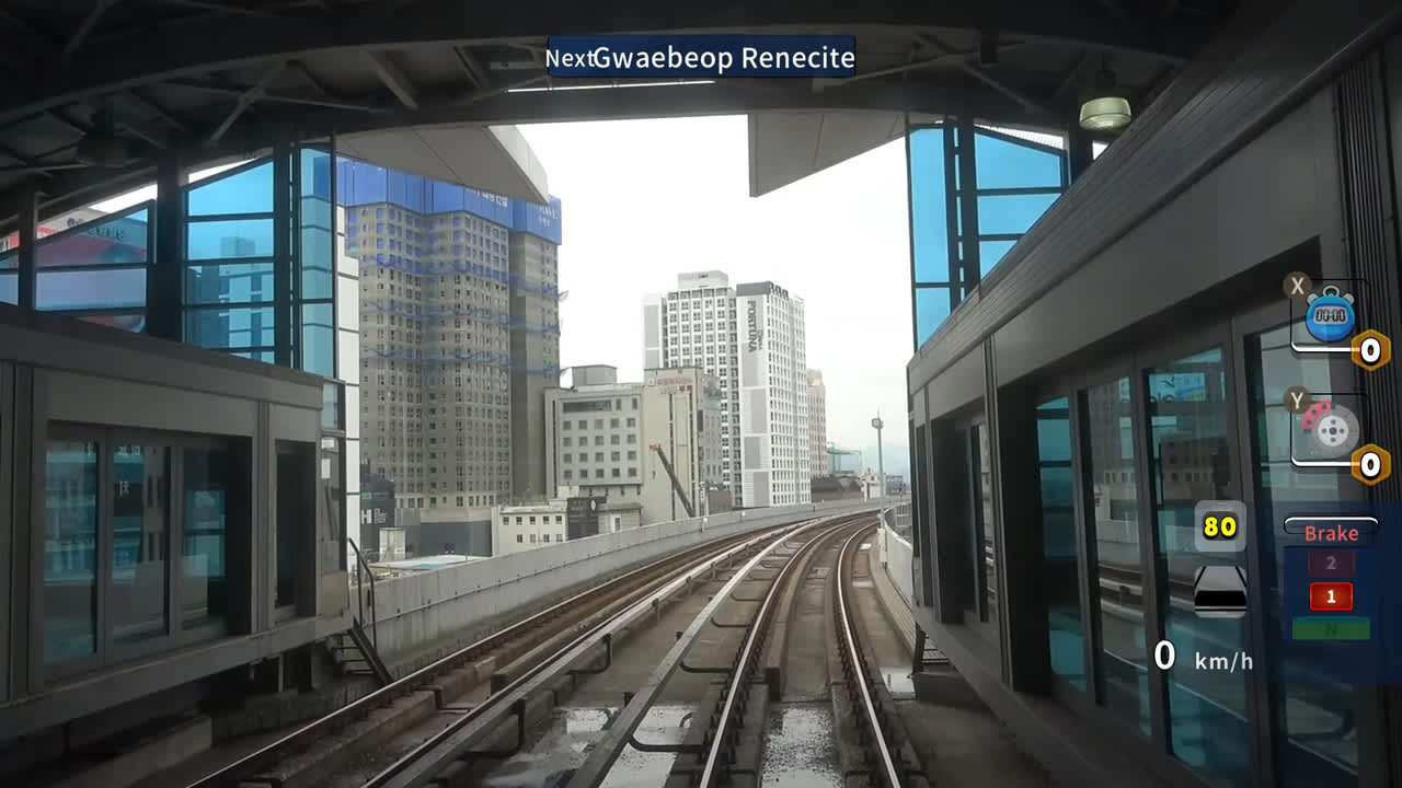 Korean Rail Driving Tour LRT Busan-Gimhae 5