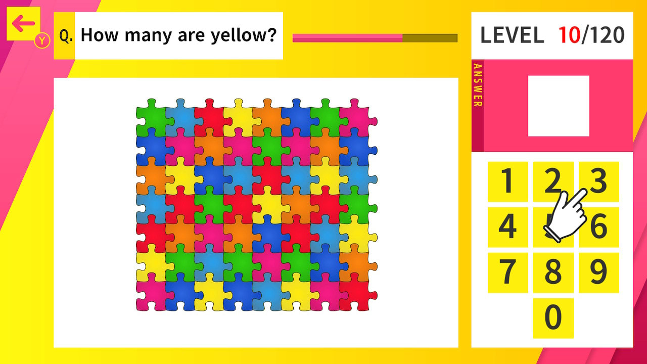 Choose and Easy NUMBER IQ QUIZ 3
