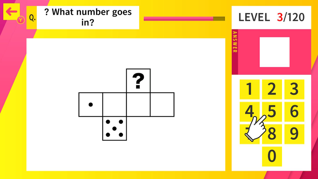 Choose and Easy NUMBER IQ QUIZ 2