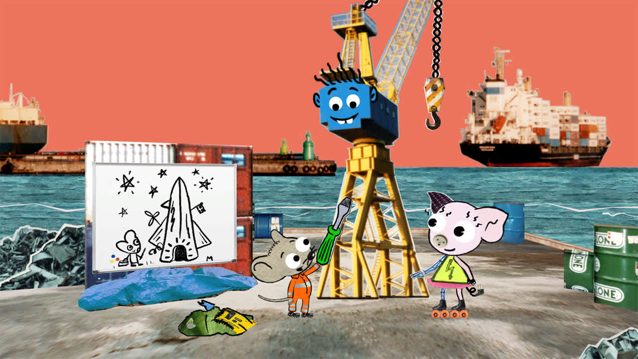 Mouse & Crane 5