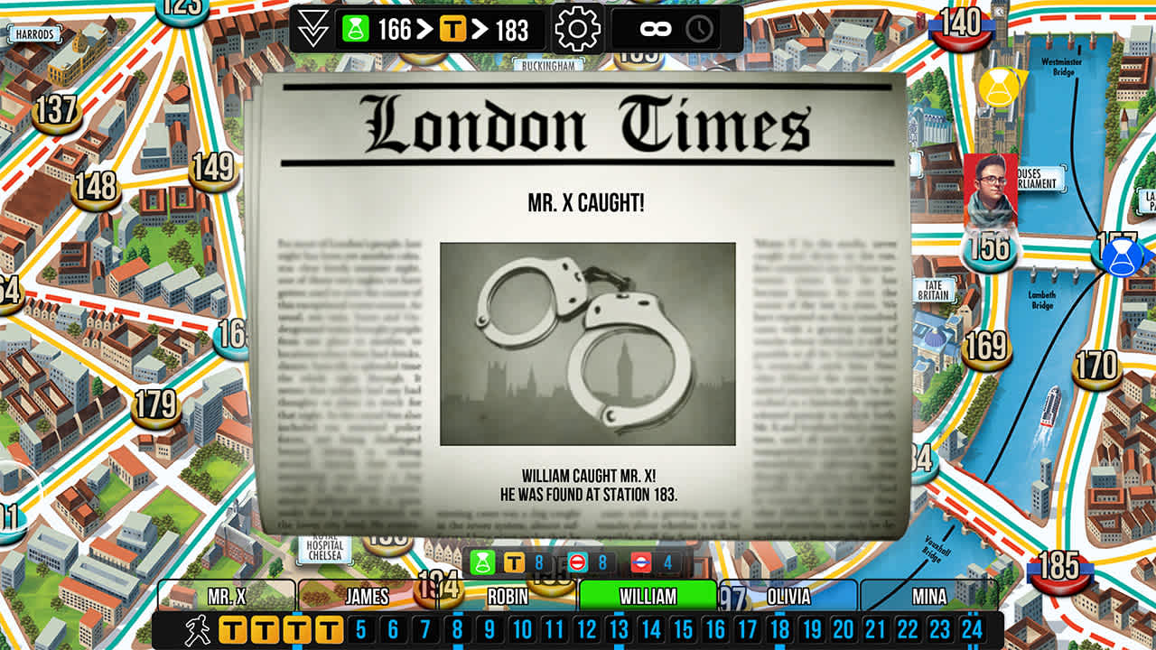 Scotland Yard – Hunting Mister X 8