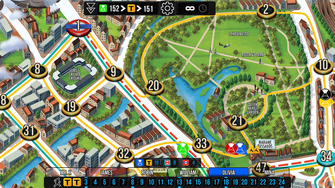 Scotland Yard – Hunting Mister X 5