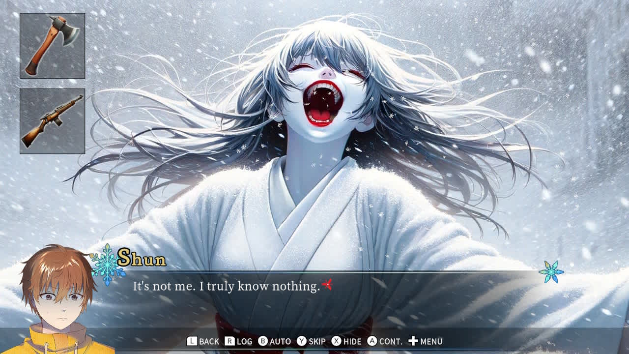 Scarlet Snowfall - A Japanese Horror Mystery Visual Novel 2