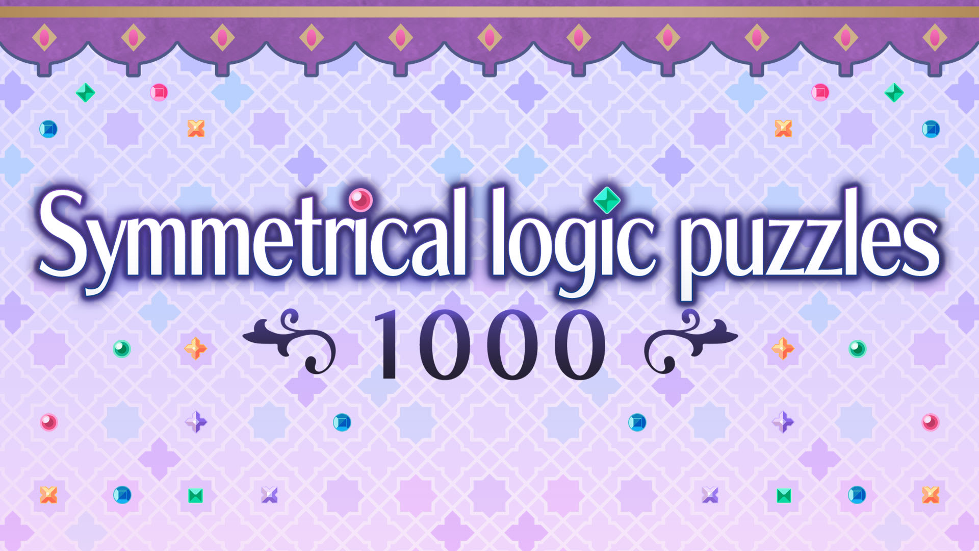 Symmetrical logic puzzles 1000 1