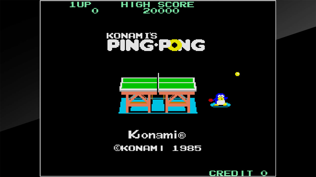 Arcade Archives KONAMI's TABLE TENNIS 3