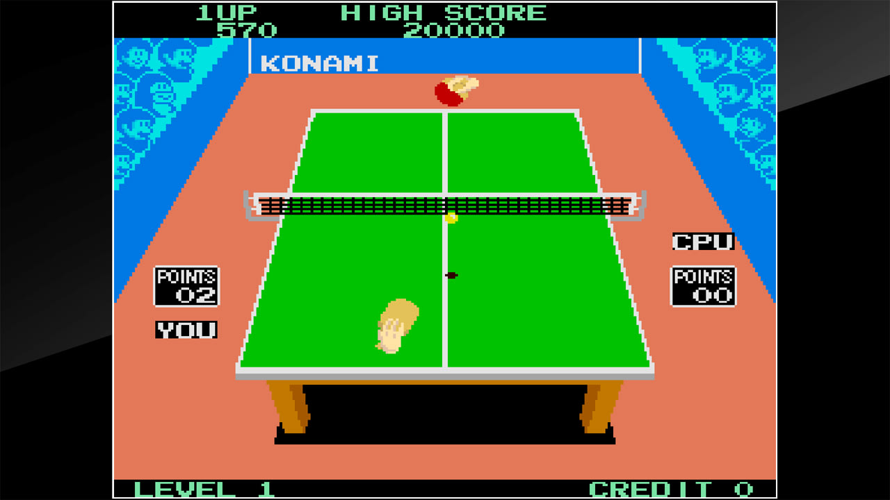 Arcade Archives KONAMI's TABLE TENNIS 4