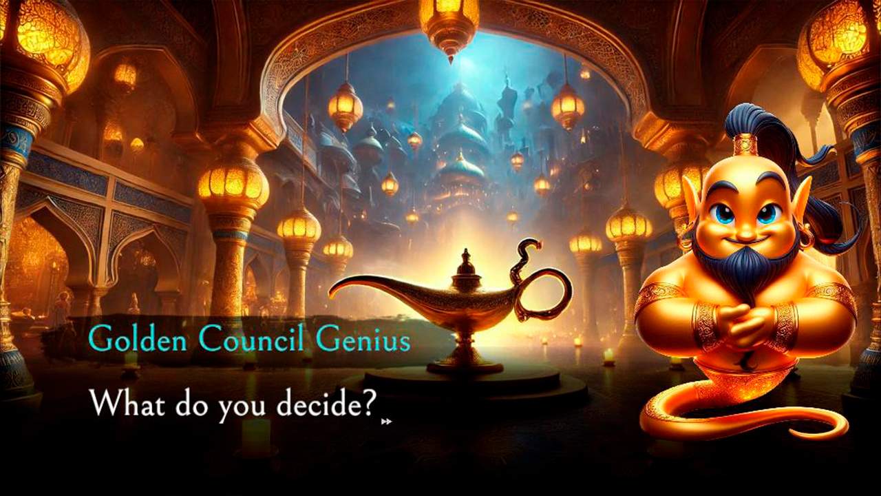 The Genie of the Wonderful Lamp 5