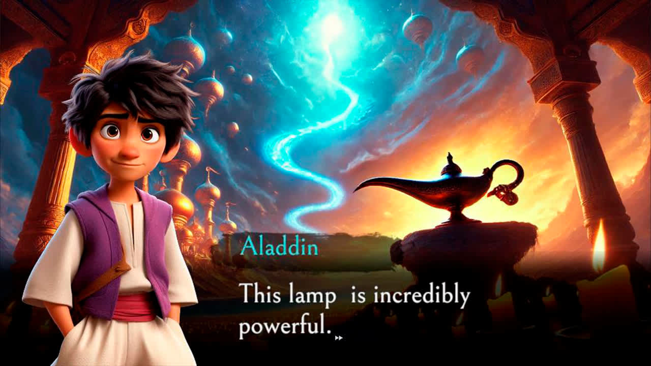 The Genie of the Wonderful Lamp 2