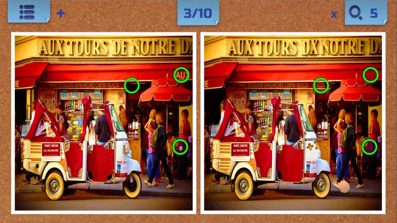 Spot The Difference: Classic Finding Puzzle 6