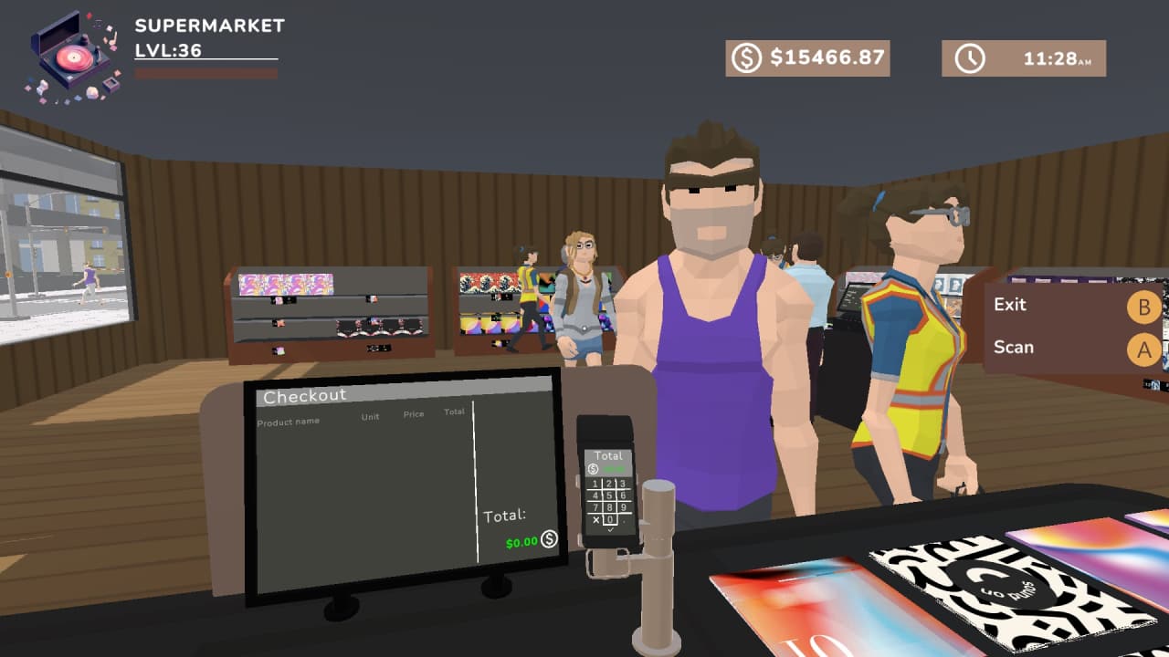 All-Star Supermarket Simulator: Vinyl Vibes 5