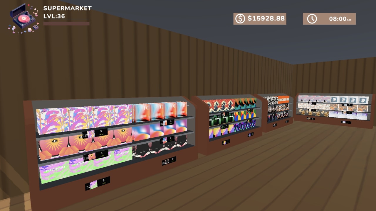 All-Star Supermarket Simulator: Vinyl Vibes 8
