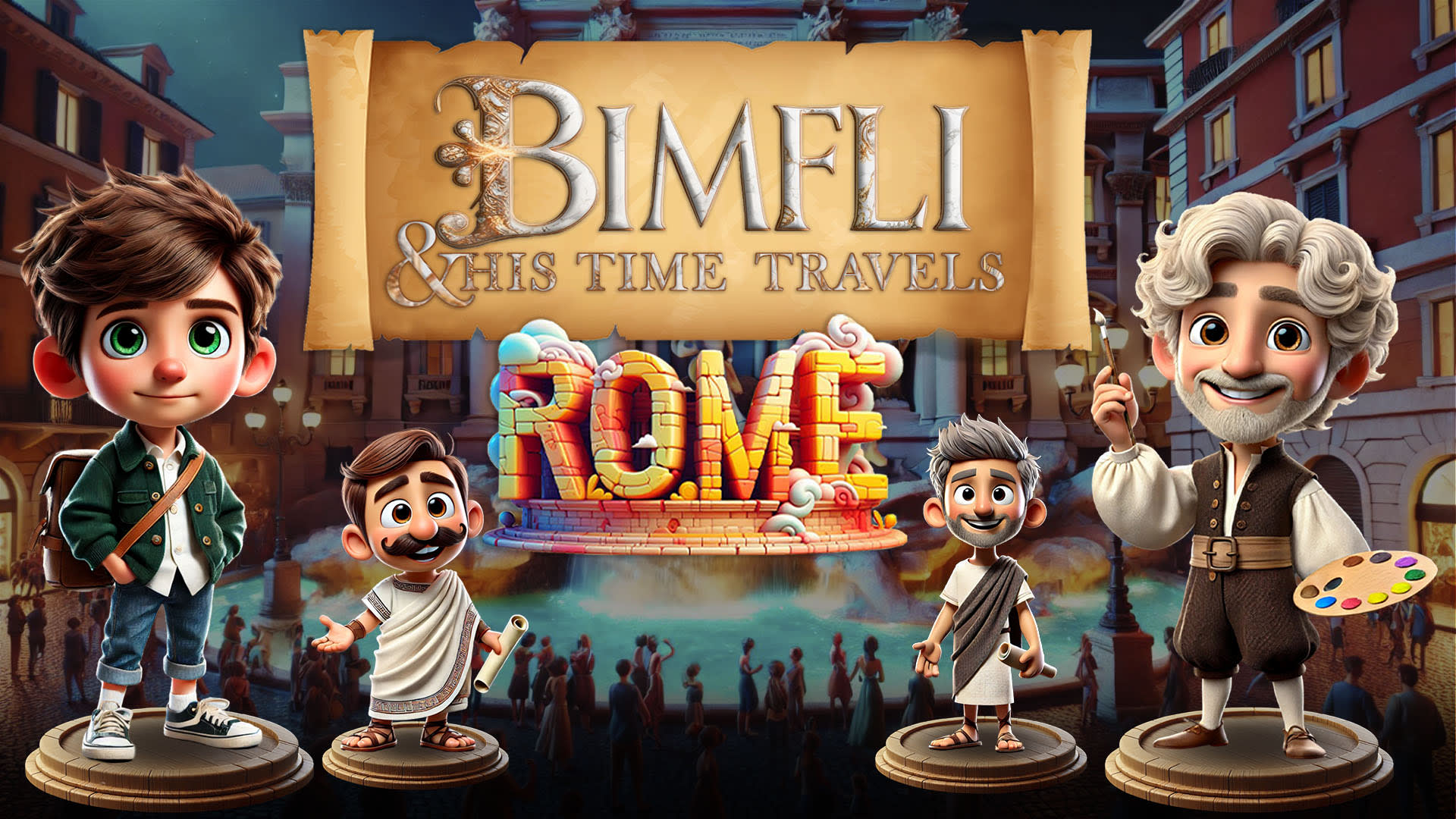 Bimfli & His Time Travels: Rome 1