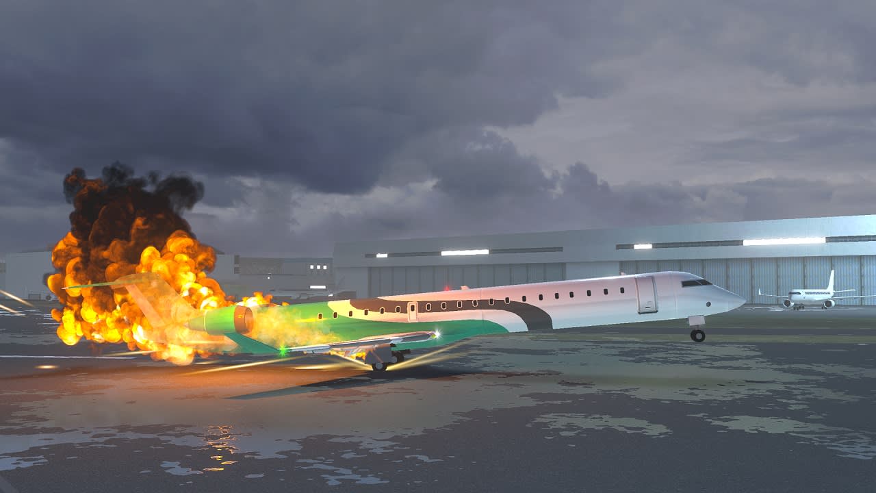 Airplane Flight Simulator : Dangerous Landings 6