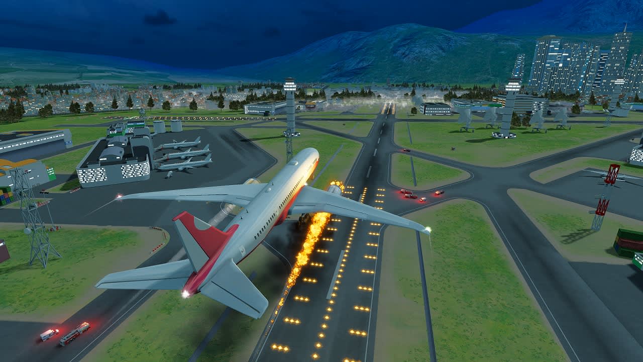 Airplane Flight Simulator : Dangerous Landings 7