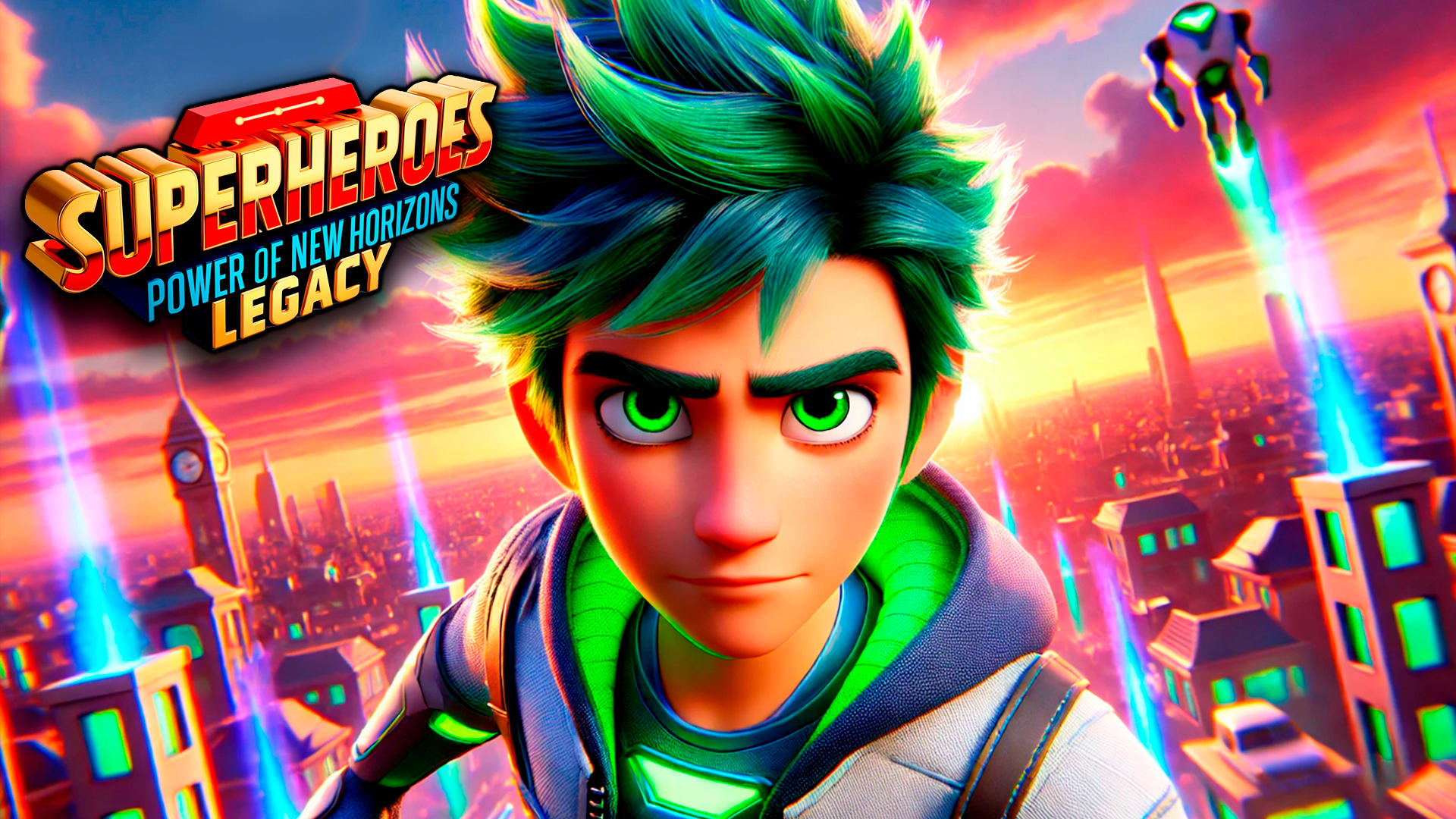 Superheroes: Power of New Horizons Legacy 1