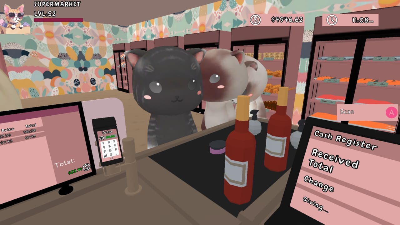 Cat MeowMart: Supermarket Simulator 6