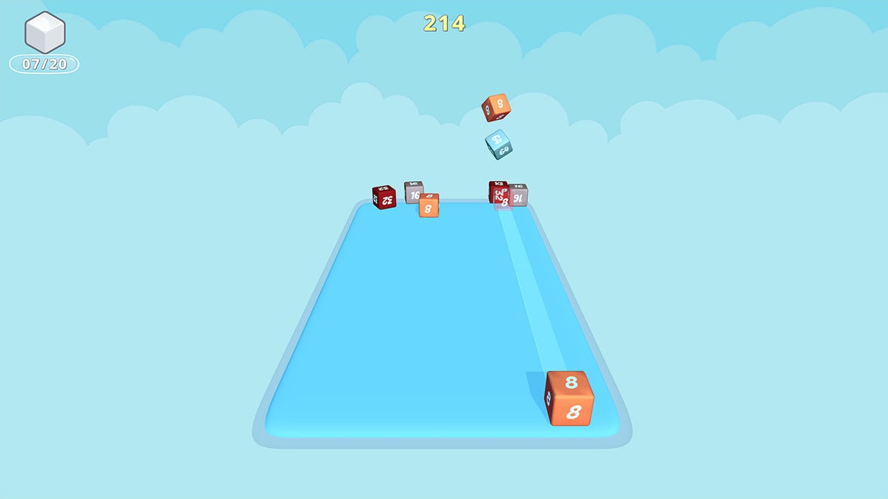 Sliding Cubes 2048 Mania 2