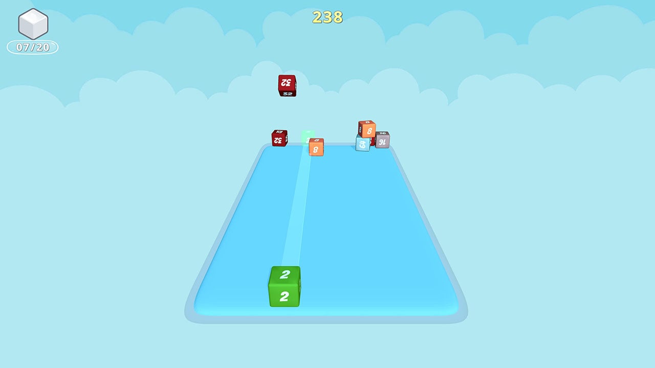 Sliding Cubes 2048 Mania 5
