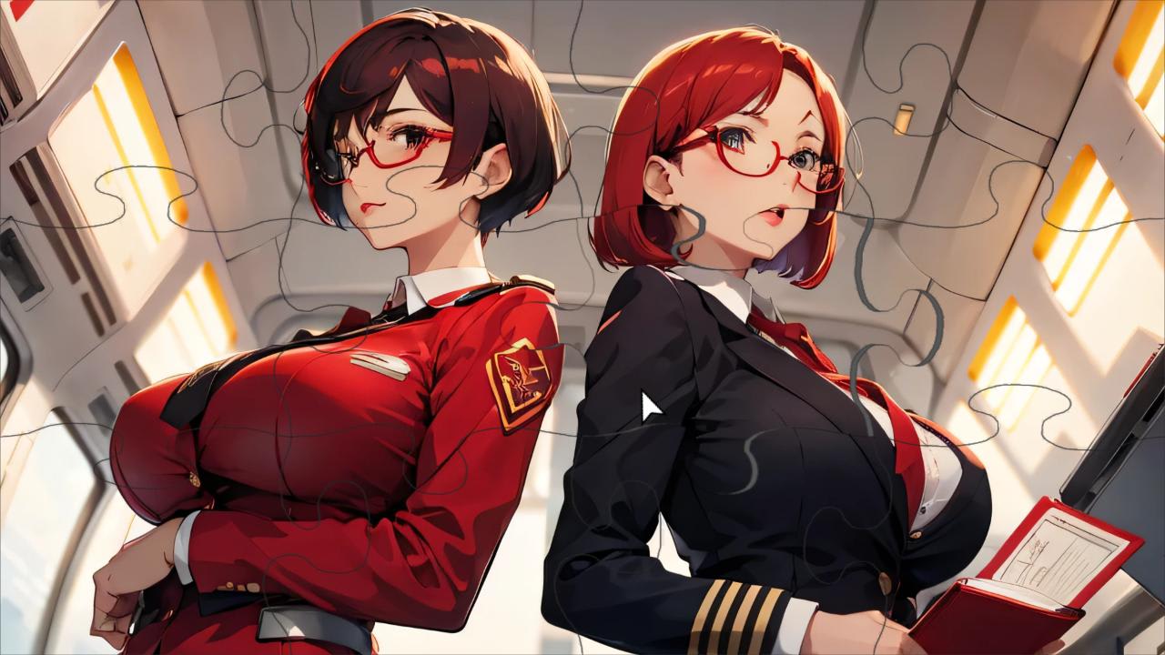 Hentai Stewardese Girls 3