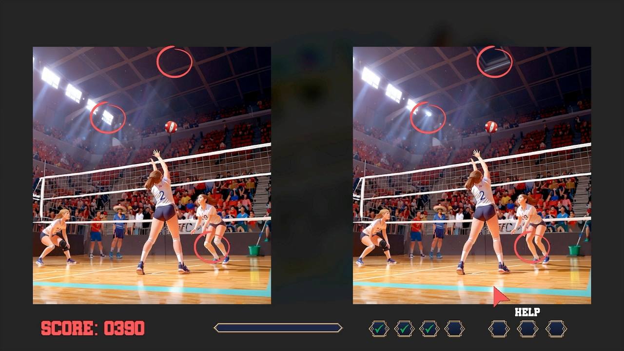 Spot The Difference Sports 5