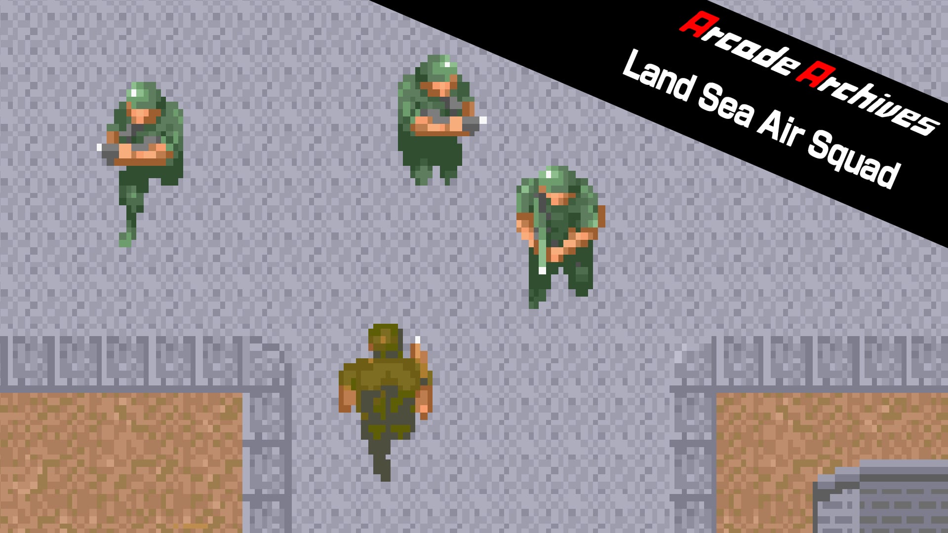 Arcade Archives Land Sea Air Squad 1