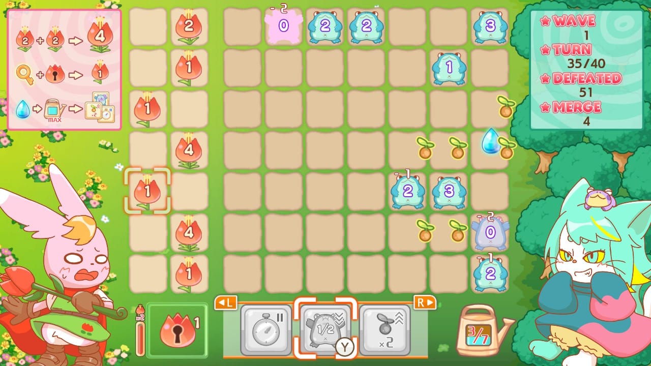 Garden of Merging Numbers 3