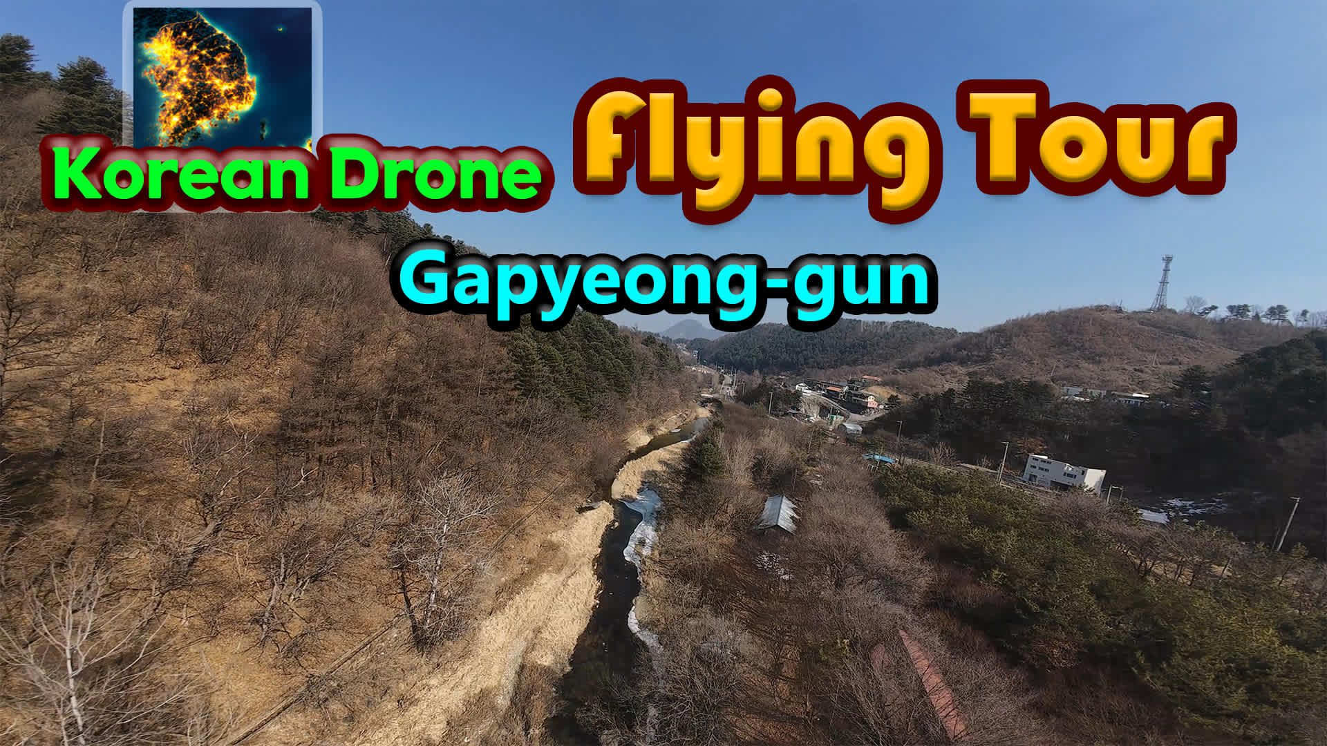 Korean Drone Flying Tour Gapyeong-gun 1