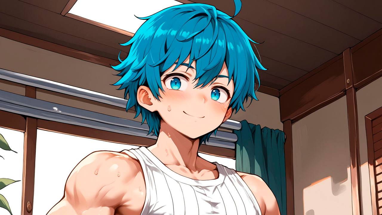 Hentai Puzzle: Muscular Guys 4