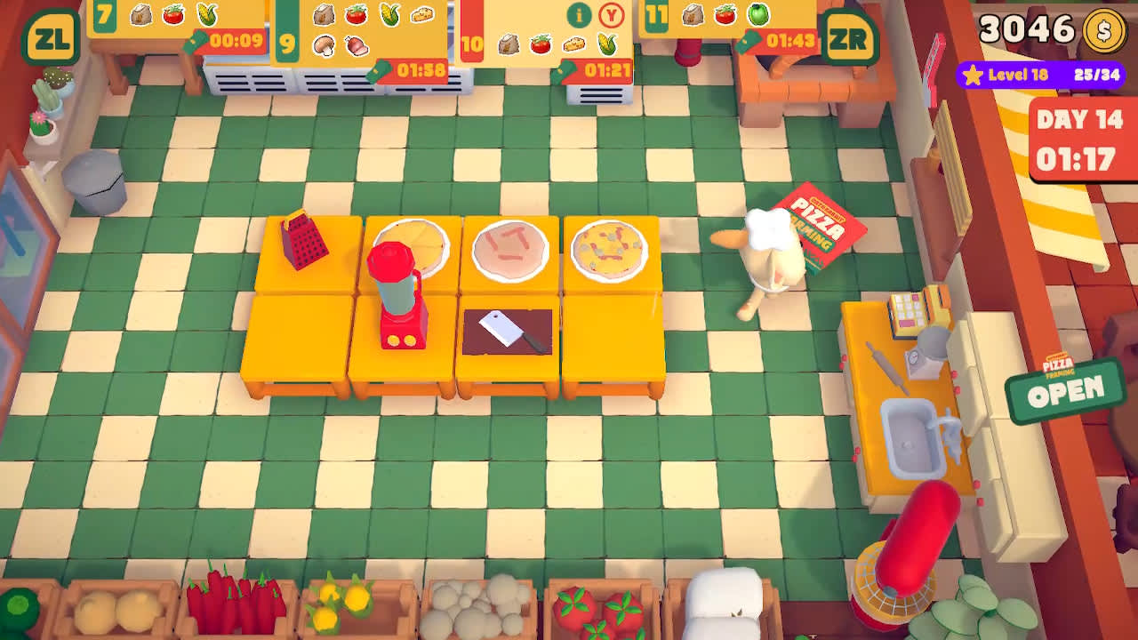 Cat&Rabbit Pizza Farming 8