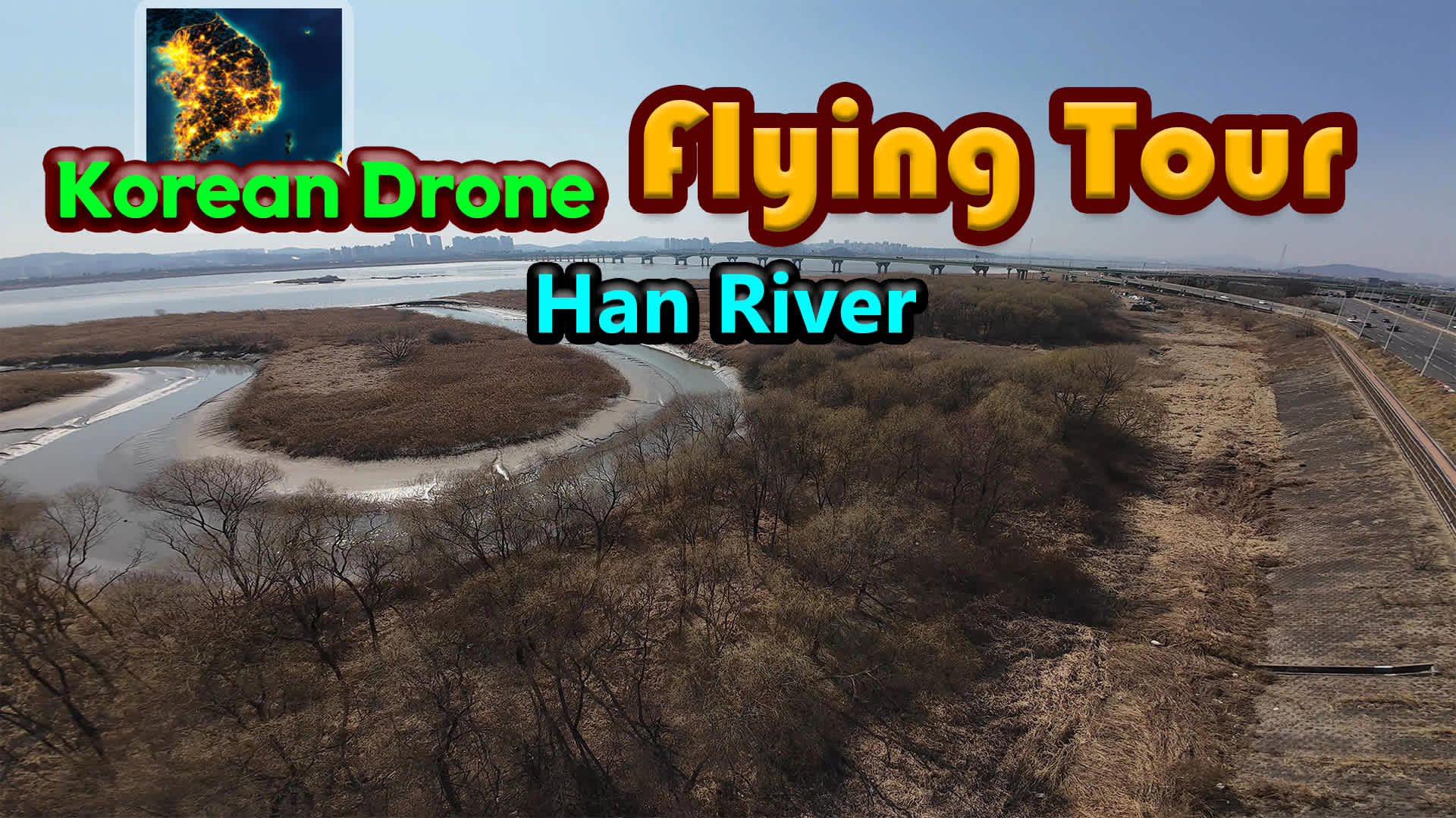 Korean Drone Flying Tour Han River 1