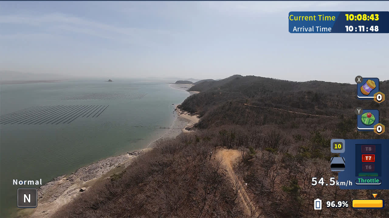 Korean Drone Flying Tour Jinchon Beach 3