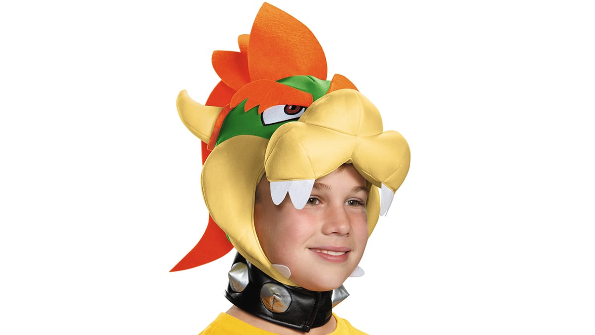 Super Mario™ - Couvre-chef costume Bowser (Jeunes) 1