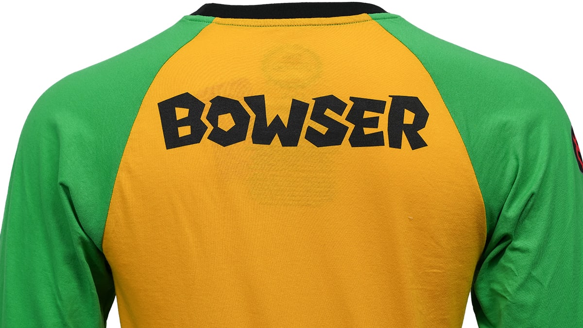 Super Mario™ - T-shirt manches raglan Bowser (Adulte) 5