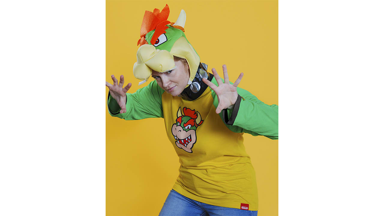Super Mario™ - T-shirt manches raglan Bowser™ (Adulte) - L 7