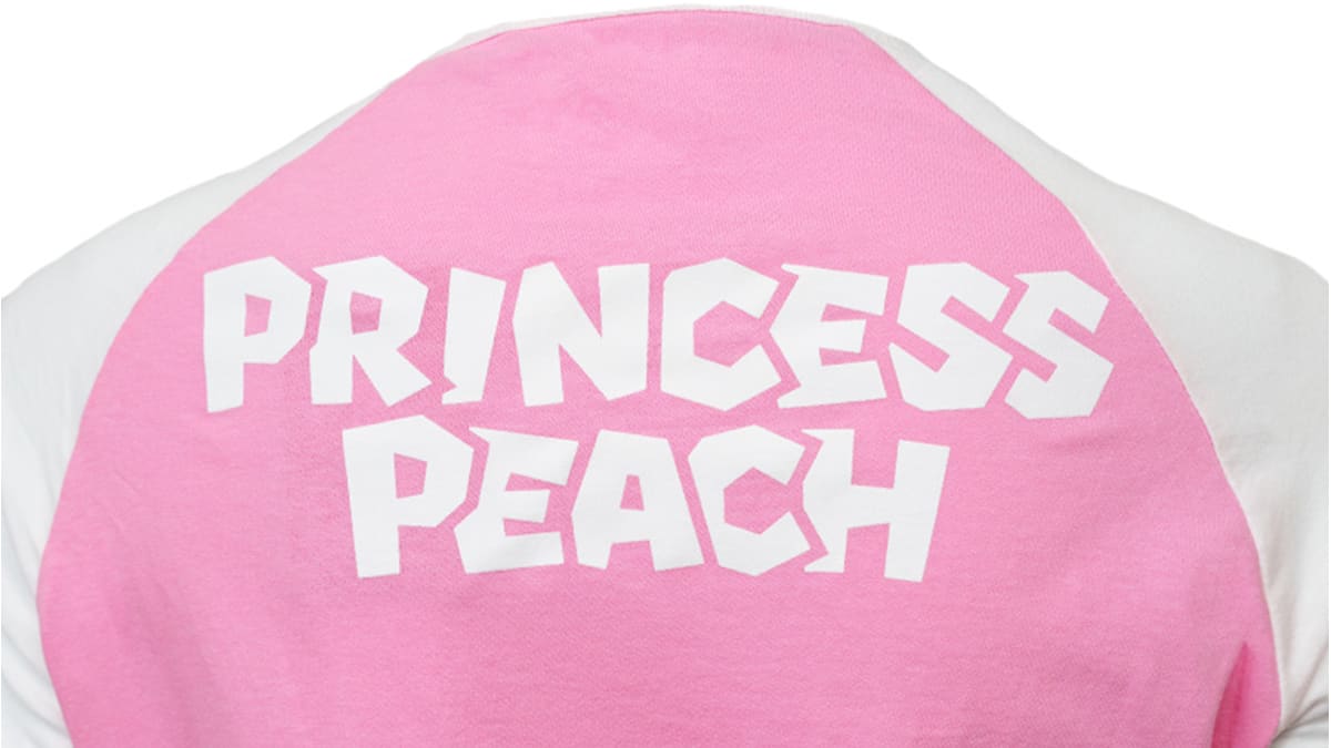 Super Mario™ - T-shirt manches raglan Princesse Peach™ (Jeunes) - 2XL 3