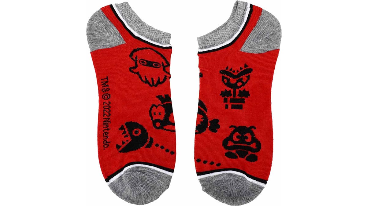 Super Mario™ - Mix & Match Ankle Socks (5 Pair) 3