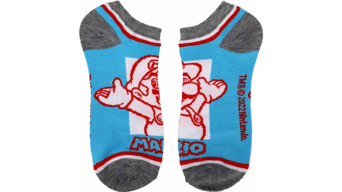 Super Mario™ - Mix & Match Ankle Socks (5 Pair) 6